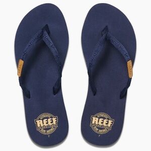 REEF Ginger Navy Flip Flops